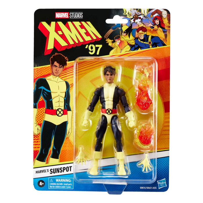 Hasbro Marvel Legends Sunspot X-Men '97 Figura de 15 cm Hasbro Marvel Legends Sunspot X-Men '97 Figura de 15 cm