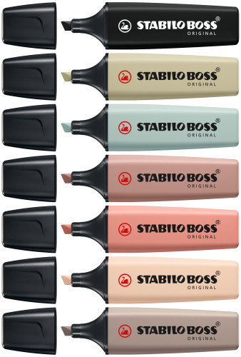 Stabilo Boss Original NatureColors Estuche de 8 Unidades Colores Surtidos