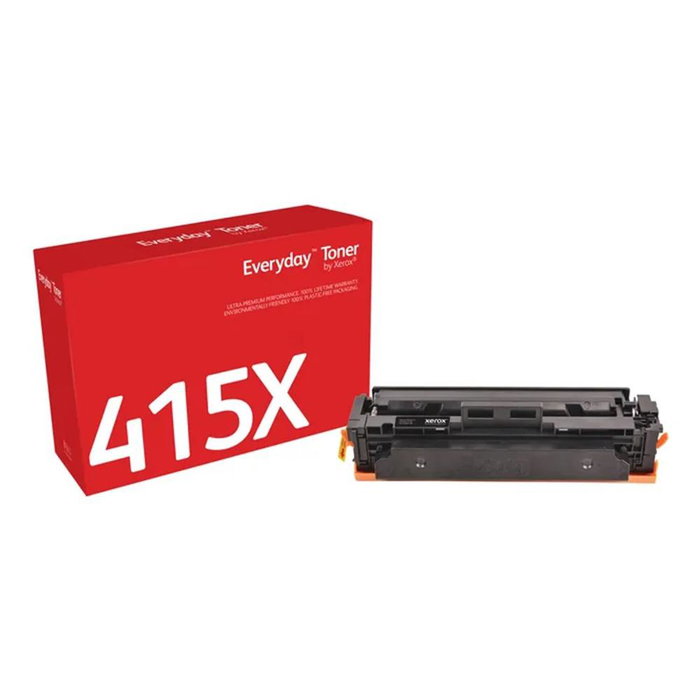 Xerox Everyday Tóner Compatible Negro HP 415X (W2030X) para Color LaserJet Pro M454 y MFP M479 | Alto Rendimiento Xerox Everyday Tóner Compatible Negro HP 415X (W2030X) para Color LaserJet Pro M454 y MFP M479 | Alto Rendimiento