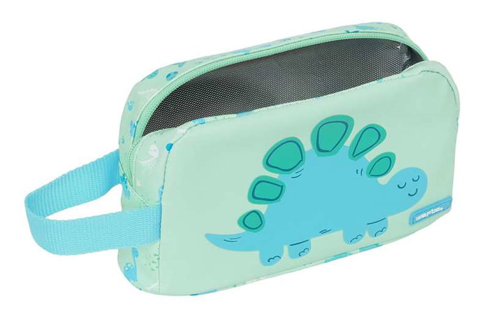 Portameriendas Térmico Safta Dino Verde 21,5 x 12 x 6,5 cm