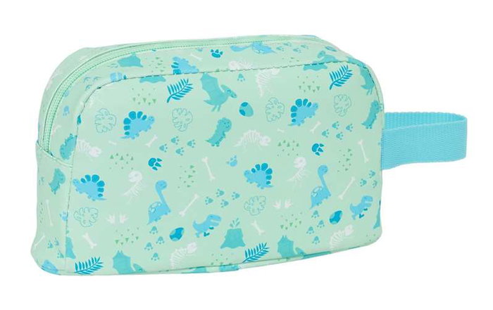 Portameriendas Térmico Safta Dino Verde 21,5 x 12 x 6,5 cm