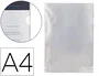 Q-connect Carpeta Dossier Uñero Plástico DIN A4 120 Micras Transparente Bolsa 10 Unidades