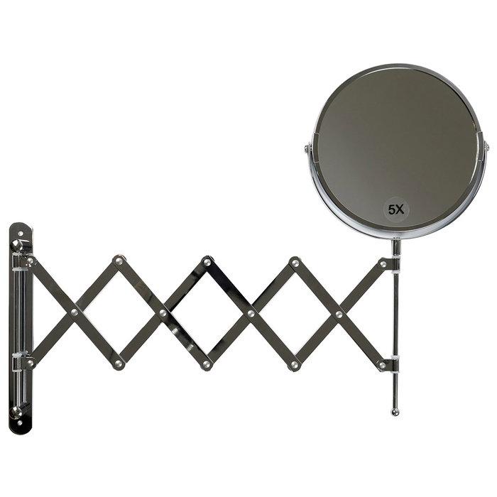 Cosmetic Club Espejo de Pared con 5 Aumentos y Flexo