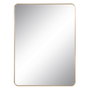 Espejo de pared Dorado Aluminio Cristal 76 x 3 x 101 cm