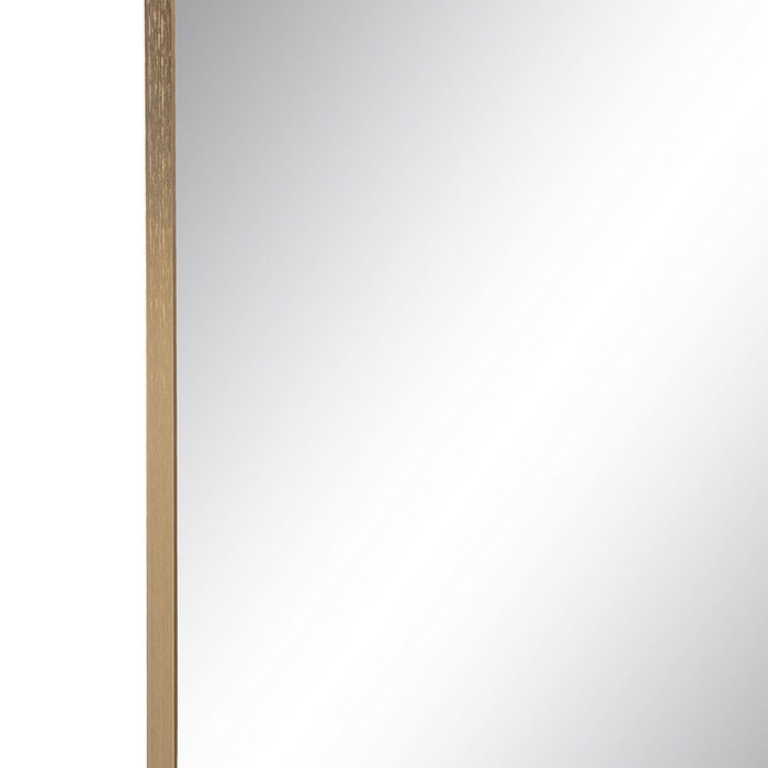 Espejo de pared Dorado Aluminio Cristal 76 x 3 x 101 cm