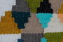 DKD Home Decor Tapiz de Yute y Algodón Multicolor con Flecos