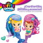 Juego de Plastilina Cra-Z-Art Softee Dough Pelo sirenas (4 Unidades)