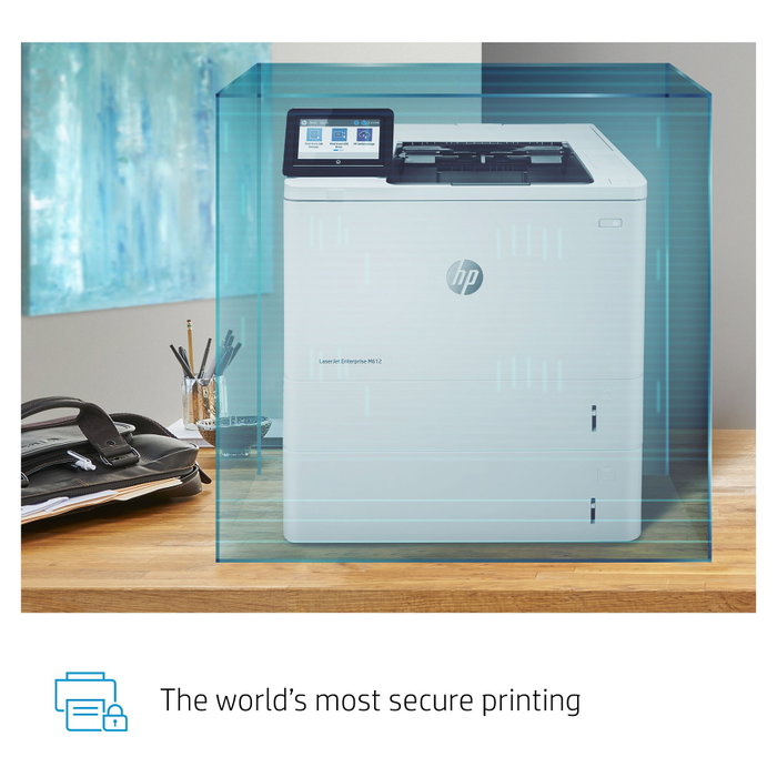 HP LaserJet Enterprise M612dn Blanco