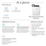HP LaserJet Enterprise M612dn Impresora Multifunción Monocromo Láser, Velocidad 71 ppm, Gigabit Ethernet, Doble Cara Automática
