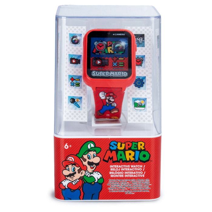KIDS LICENSING Reloj interactivo Super Mario Bros