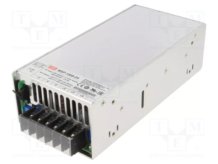MEAN WELL MSP-1000-24 Alimentador de Impulso 1000W 24VDC MEAN WELL MSP-1000-24 Alimentador de Impulso 1000W 24VDC