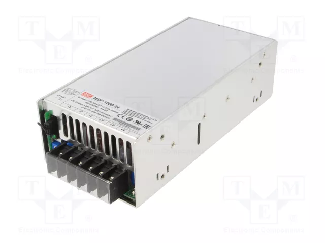 MEAN WELL MSP-1000-24 Alimentador de Impulso 1000W 24VDC MEAN WELL MSP-1000-24 Alimentador de Impulso 1000W 24VDC