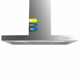 Campana Convencional Cecotec Bolero Flux TM 906500 Inox A Acero 90 x 50,5 cm