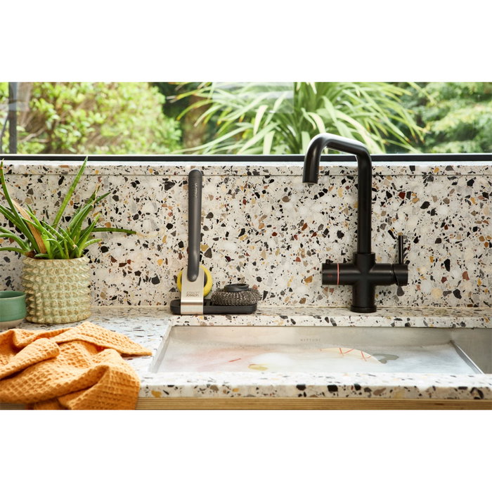 Joseph Joseph SinkTech Cabezales de Esponja de Acero, 2 Piezas, Gris