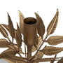 Portavelas Oro Metal Decoración 17 X 17 X 30 cm
