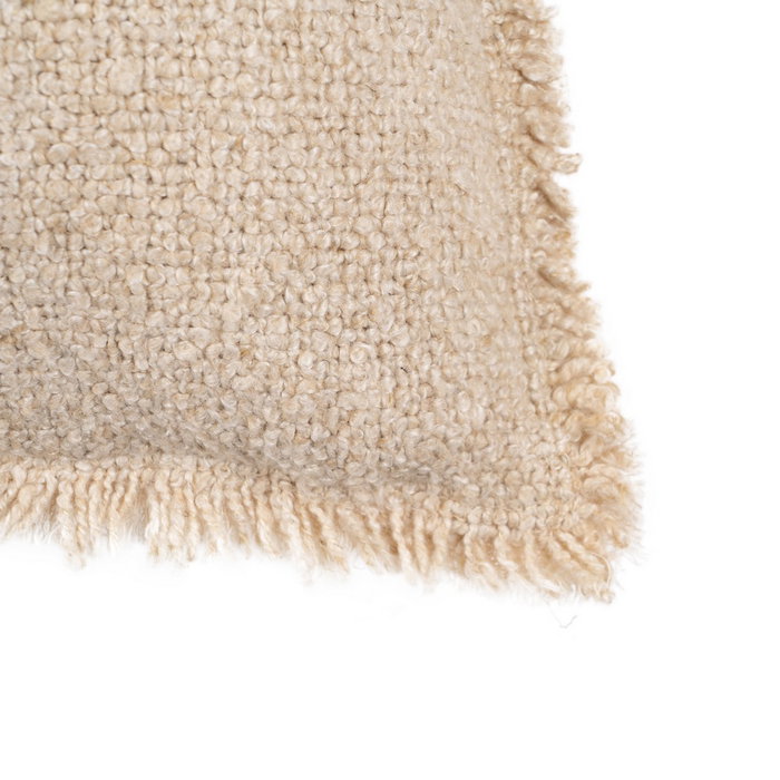 Cojín Beige Algodón-Poliéster 50 X 30 cm (Set de 2) Cojín Beige Algodón-Poliéster 50 X 30 cm (Set de 2)