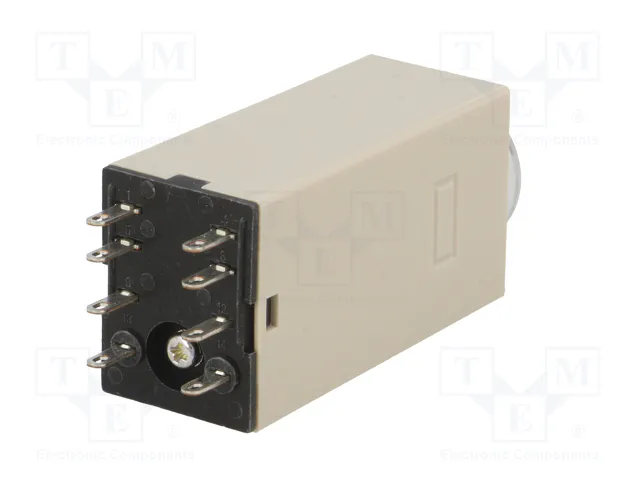 OMRON H3Y Relé de tiempo DPDT 100-120VAC 1s-30min