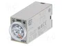 OMRON H3Y Relé de tiempo DPDT 100-120VAC 1s-30min