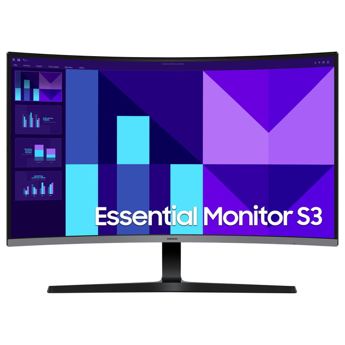 Samsung S32D396GAU Monitor Curvo de 32 pulgadas Full HD 100 Hz Black