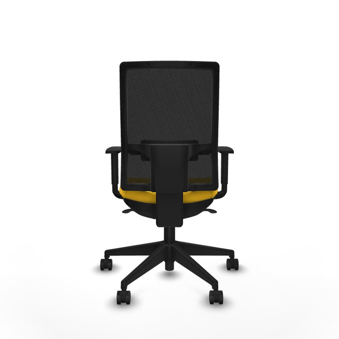 PIQUERAS Y CRESPO Silla de oficina Horna Amarillo y Negro PIQUERAS Y CRESPO Silla de oficina Horna Amarillo y Negro