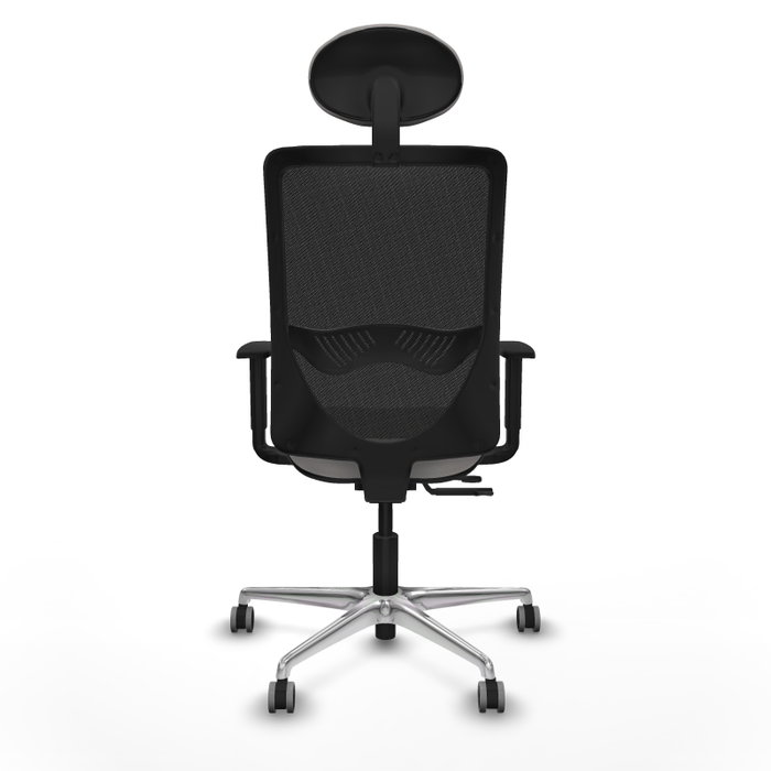 PIQUERAS Y CRESPO Silla de oficina Zulema con mecanismo Sincro/Traslack, Blanco y Negro PIQUERAS Y CRESPO Silla de oficina Zulema con mecanismo Sincro/Traslack, Blanco y Negro