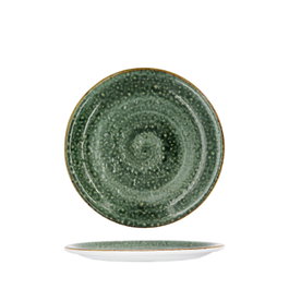 Summa Moon Turquoise Plato Llano Coupe Turquesa (Set de 24)