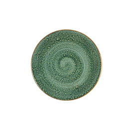 Summa Plato Llano Melamina Moon Turquoise, Vajilla, Turquesa, Diámetro 18 cm (Set de 24)