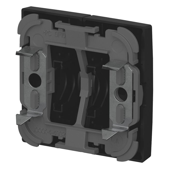 BUSCH-JAEGER 2CKA001713A0203 Wippe con Impresión Flecha Arriba/Abajo Busch-balance® SI Negro Mate Termoplástico IP20