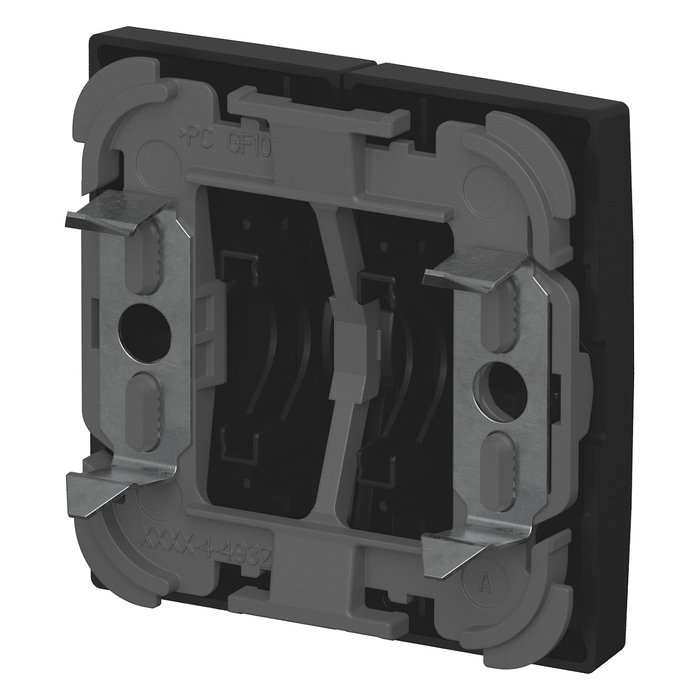 BUSCH-JAEGER Placa frontal de interruptor con flecha arriba/abajo Negro BUSCH-JAEGER Placa frontal de interruptor con flecha arriba/abajo Negro