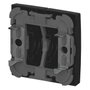 BUSCH-JAEGER Placa frontal de interruptor con flecha arriba/abajo Negro