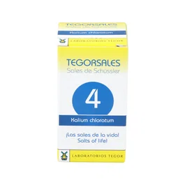 TEGOR Kalium Chloratum D6 (Nº4) 350 Comprimidos 20g