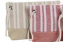 DKD Home Decor Neceser de Poliéster 29x5x22 cm Surtido de 2 Unidades