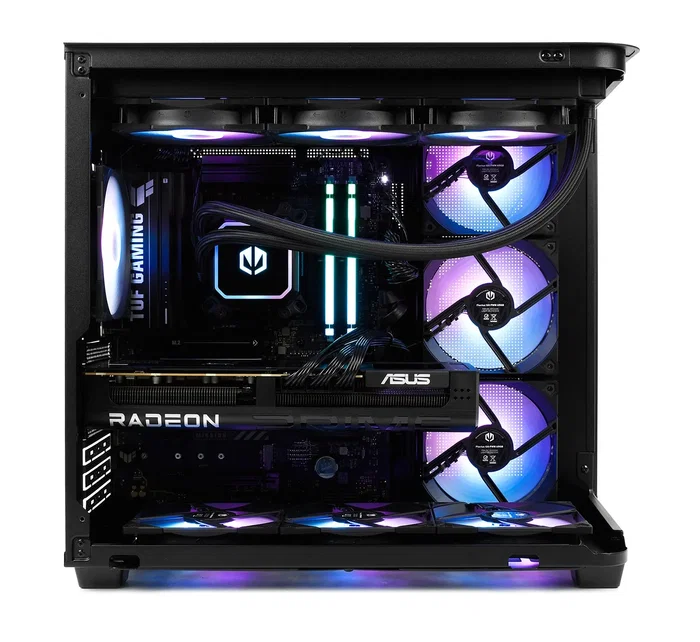 Komputronik Level UP [F02] PC Gaming Ryzen 7 7800X3D RX 9070 XT 32GB RAM 2TB SSD Windows 11 Home
