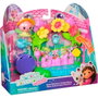 Spin Master Set de Balcón Jardín Cristal La Casa de Gabby con Kitty Fairy y 7 Piezas
