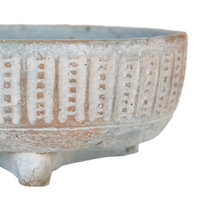 Macetero Cemento Decoración 16,50 X 16,50 X 7,50 cm (Set de 4)