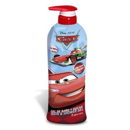 Lorenay Disney Cars Gel de Ducha y Champú 1000ml