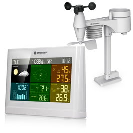 Bresser Wetter Center 5-in-1 Comfort Blanco