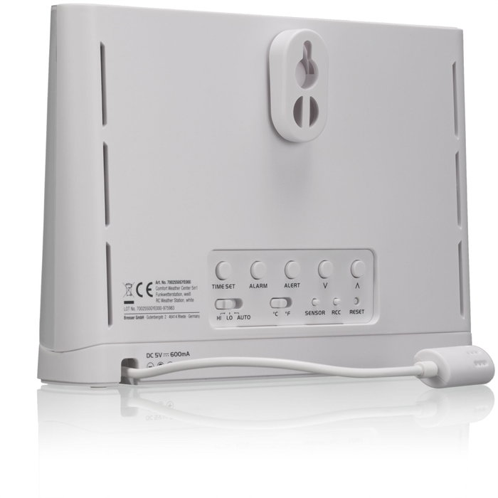 Bresser Wetter Center 5-in-1 Comfort Blanco