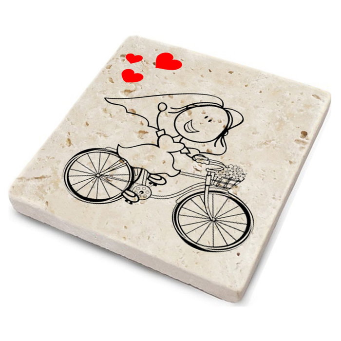 Hermia TBA7436502835858 Felpudos de Cristal de Piedra Natural 100%, Set de 4 Piezas, 10x10x1 cm, Hechos a Mano