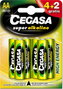 Cegasa Pilas Super Alcalina LR06 (4+2 gratis)