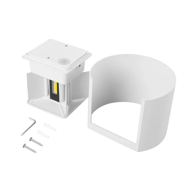 Aplique LED Exterior 2x5W 100Lm/W IP65 Blanco 2700ºK HO-APL07-IP65-W-WW