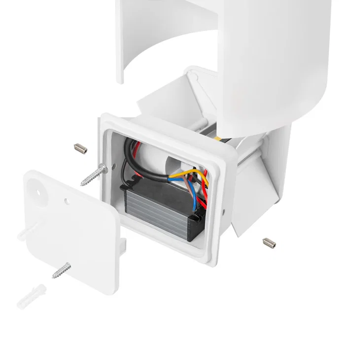 Aplique LED Exterior 2x5W 100Lm/W IP65 Blanco 2700ºK HO-APL07-IP65-W-WW