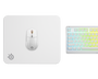 SteelSeries Alfombrilla de Ratón Gaming - Blanco