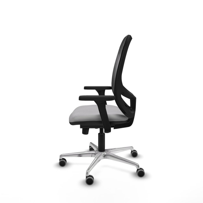 PIQUERAS Y CRESPO Silla de oficina Cilanco con mecanismo Sincro, Gris claro y Negro PIQUERAS Y CRESPO Silla de oficina Cilanco con mecanismo Sincro, Gris claro y Negro