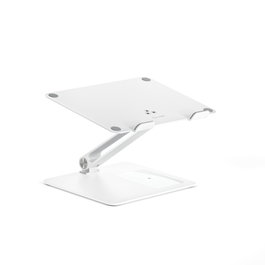 Alogic Elite Aluminum Laptop Stand Wireless Charger Blanco