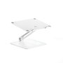 Alogic Elite Aluminum Laptop Stand Wireless Charger Blanco