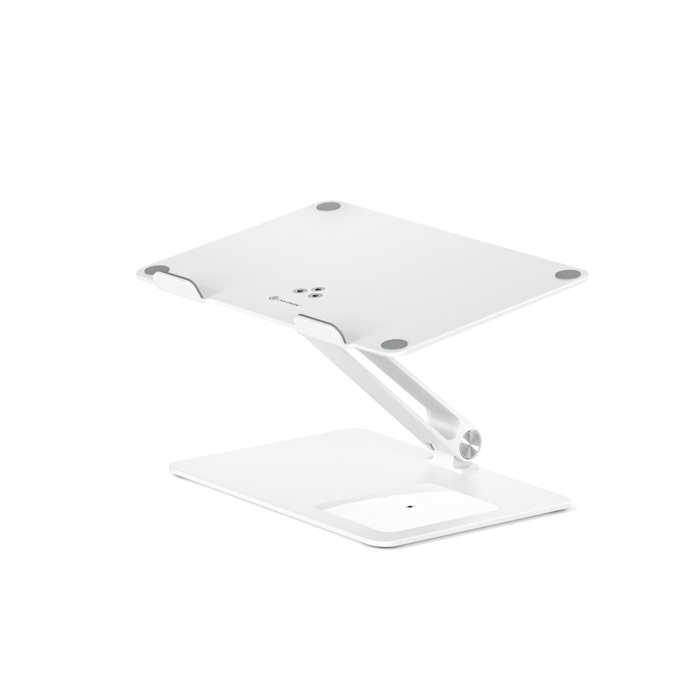 Alogic Elite Aluminum Laptop Stand Wireless Charger Blanco
