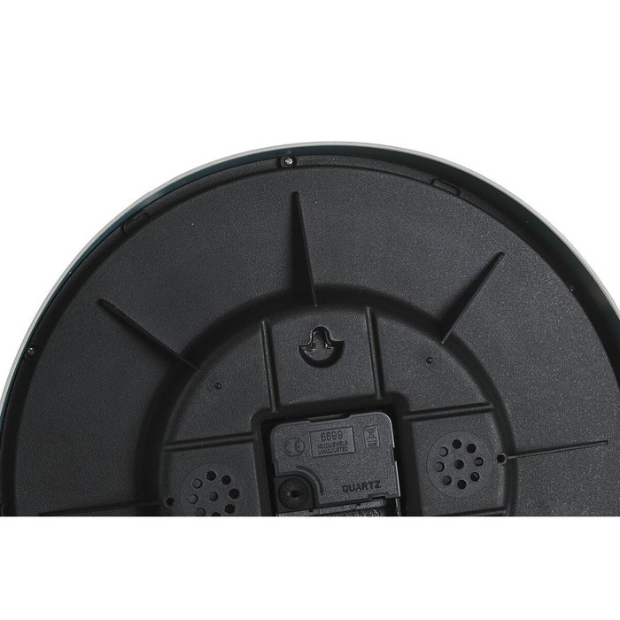 DKD Home Decor Reloj de Pared Turquesa y Blanco 30 x 30 x 4.3 cm (Pack 3 Unidades) PVC DKD Home Decor Reloj de Pared Turquesa y Blanco 30 x 30 x 4.3 cm (Pack 3 Unidades) PVC