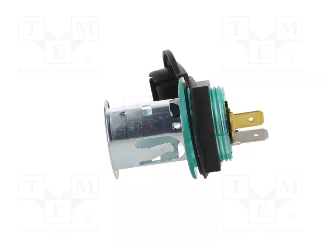 PRO CAR Tomacorriente de encendedor verde 20A 12-24VDC