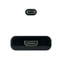 Nano Cable 10.16.4102-BK Conversor USB Tipo-C Macho a HDMI Hembra 4K 30Hz 15cm Negro